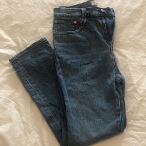 Madewell Classic Straight Leg Jean